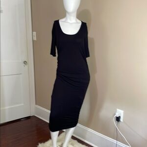 Motherhood Maternity Black Dress